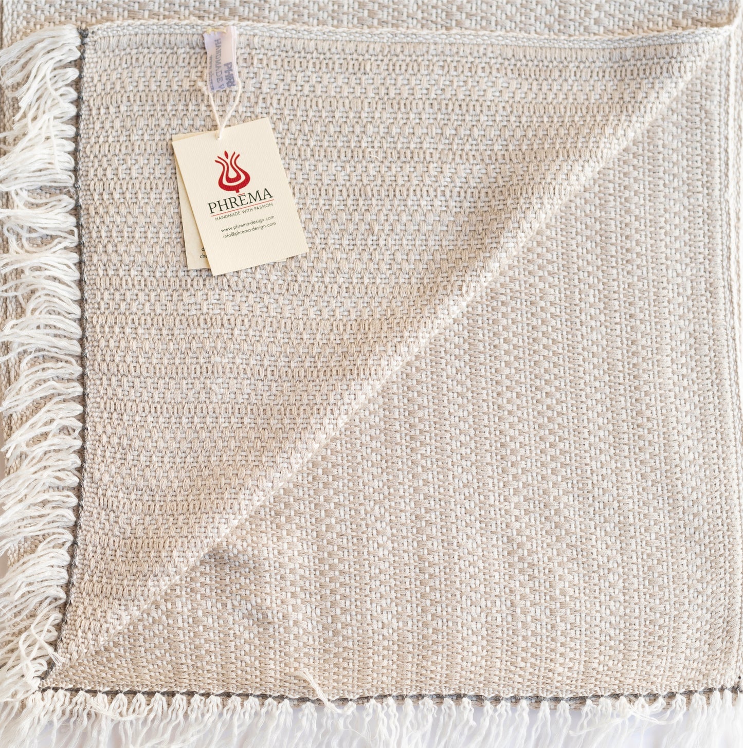 Scarf Cotton and Fine Yarns PEARL GREY
