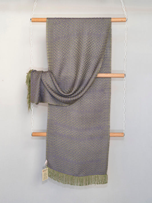 Lilac Flower bamboo scarf