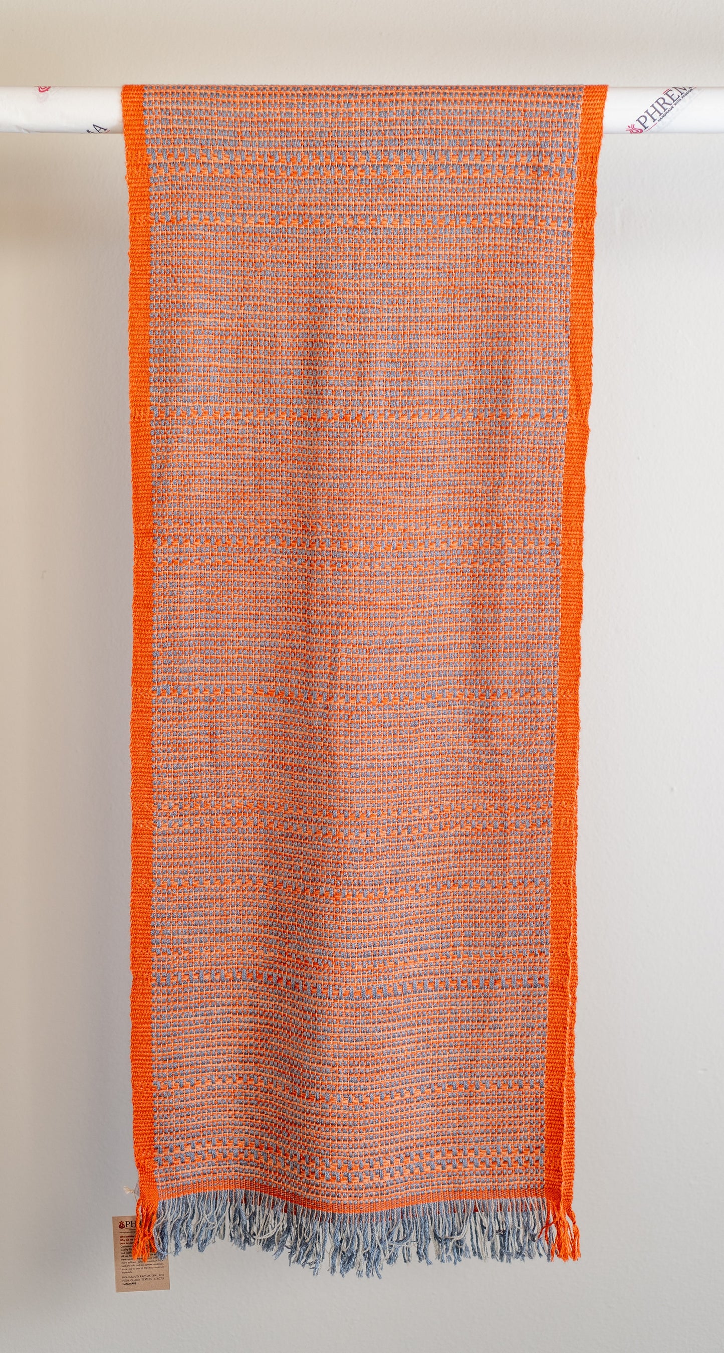 Sciarpa Cashmere e Seta Orange Line Plus