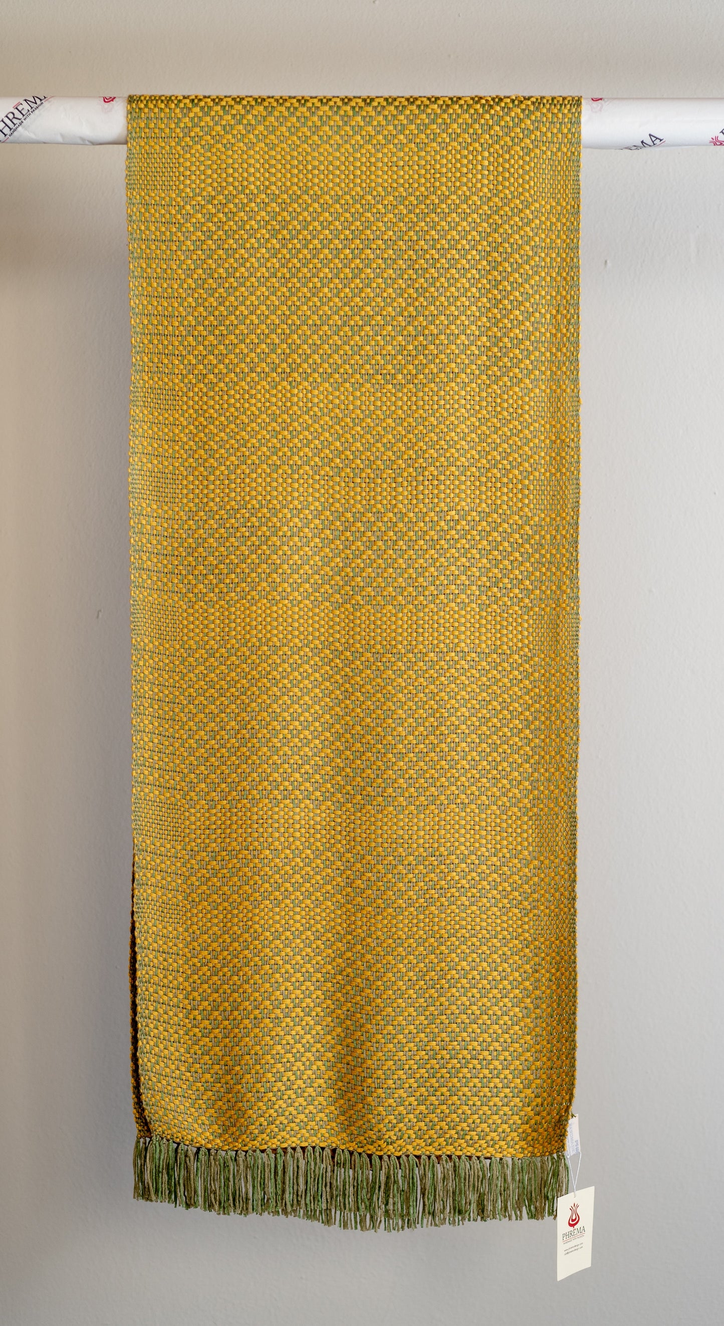 Sciarpa in Bamboo Yellow & Green